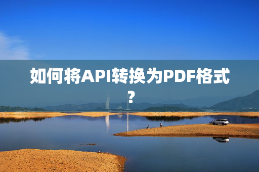 如何将API转换为PDF格式？