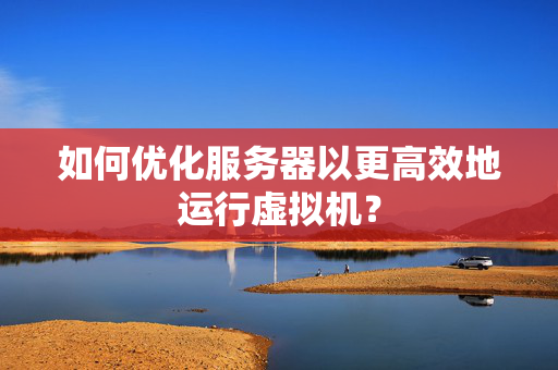 如何优化服务器以更高效地运行虚拟机？