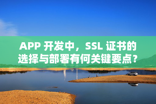 APP 开发中，SSL 证书的选择与部署有何关键要点？，通过这个疑问句，作者可以深入探讨在移动应用（APP）开发过程中，选择和部署SSL证书的关键步骤、注意事项以及它们对应用安全性的影响。